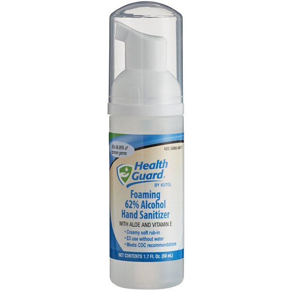 1.7 Ounce Foam Hand Sanitizer Pump